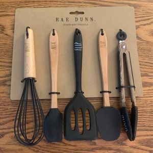 Rae sun 5 piece kitchen utensil set